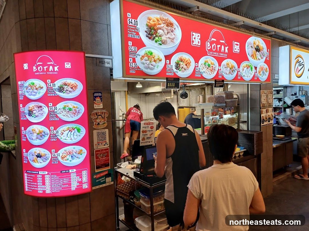 Botak Cantonese Porridge Stall