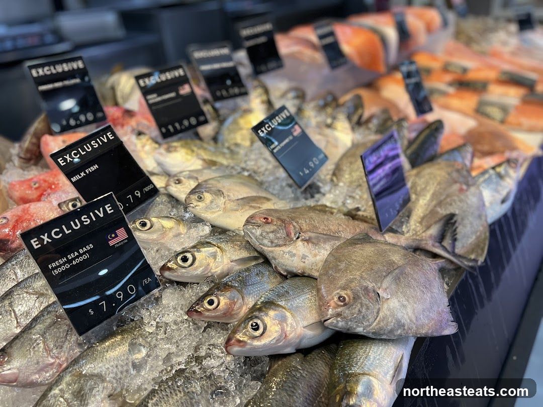 Fresh Fish Display