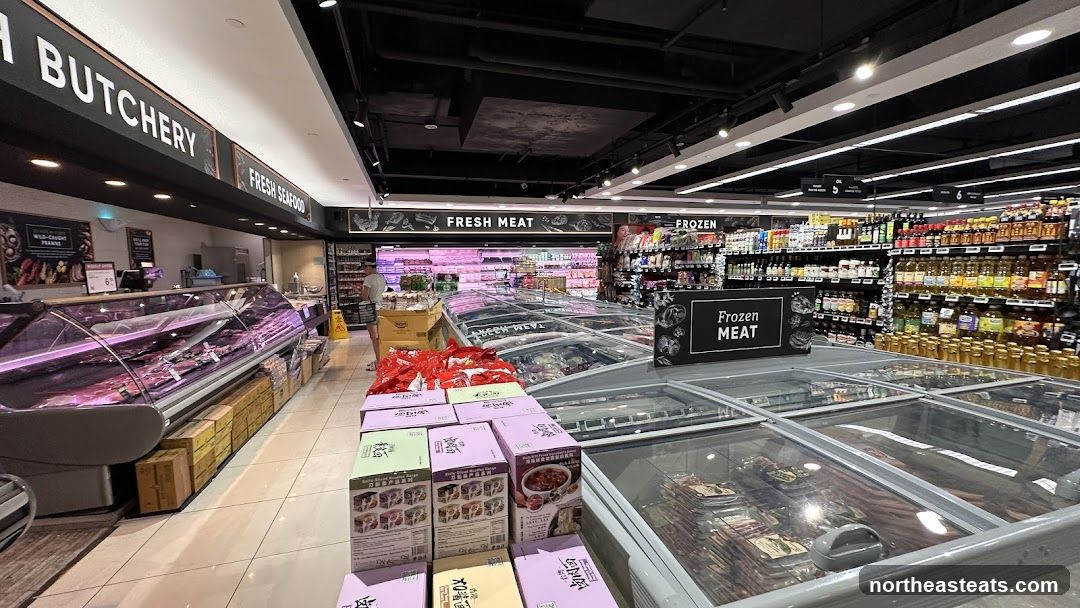 Butchery and Frozen Meat Section