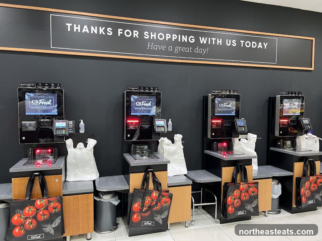 Self-Checkout Area