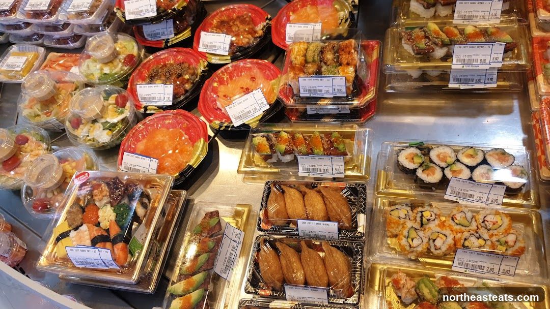 Assortment of Sushi and Salads