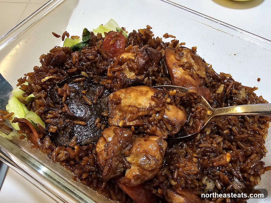 Chicken and Mushroom Fried Rice