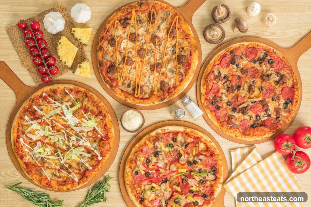 Four Pizzas