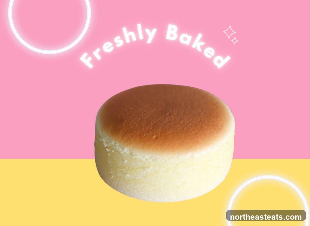Freshly Baked Cheesecake