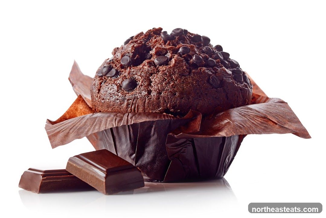Chocolate Muffin with Chocolate Chunks