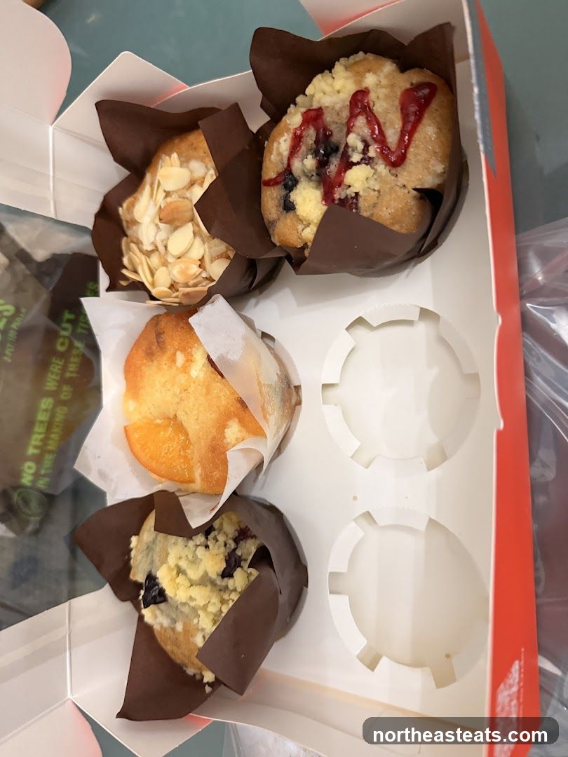Muffins in a box