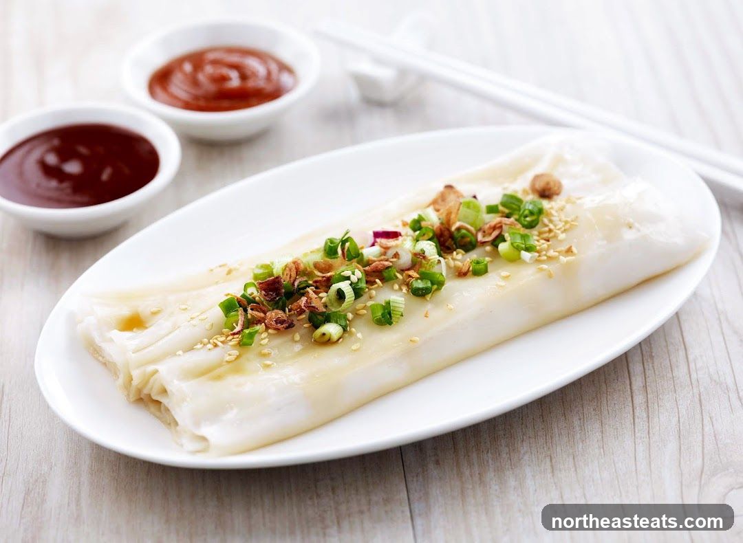 Steamed Rice Rolls