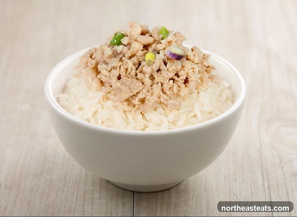 Minced Pork with Rice