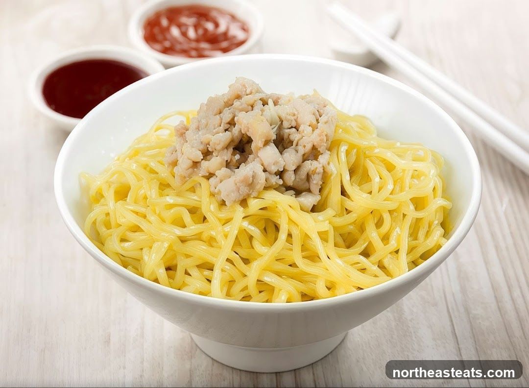 Minced Pork Noodles