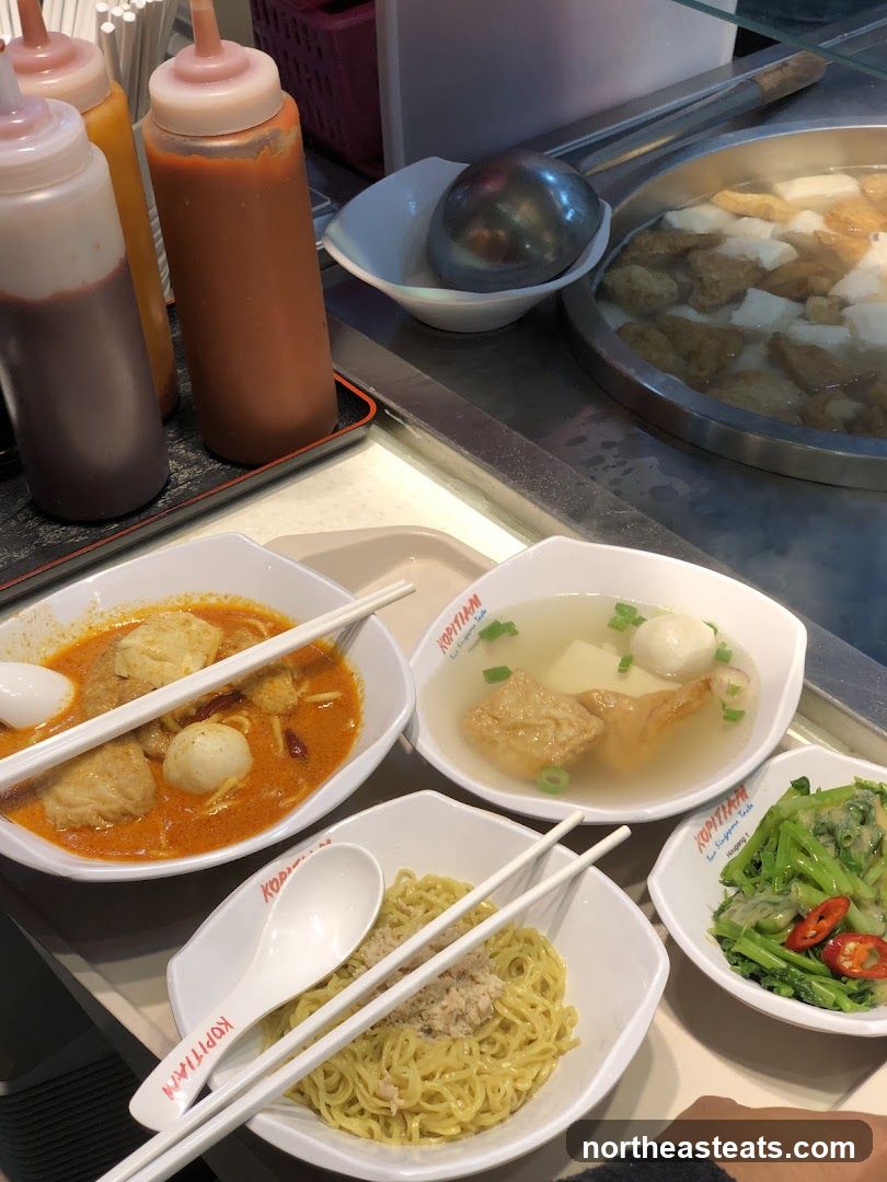 Kopitiam Food Spread