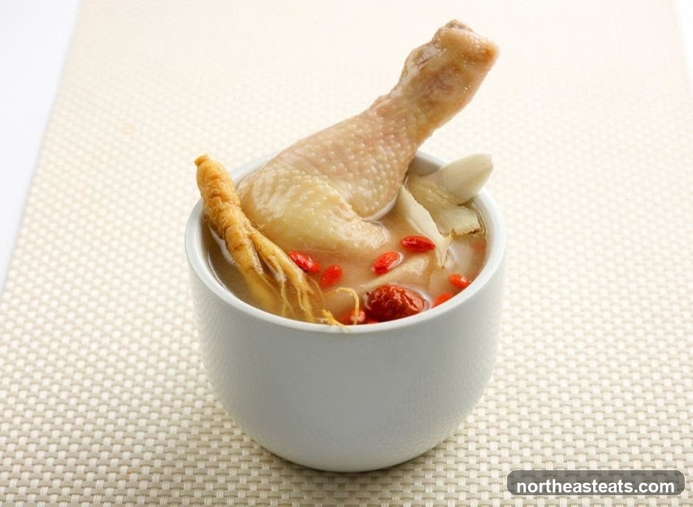 Ginseng Chicken Soup