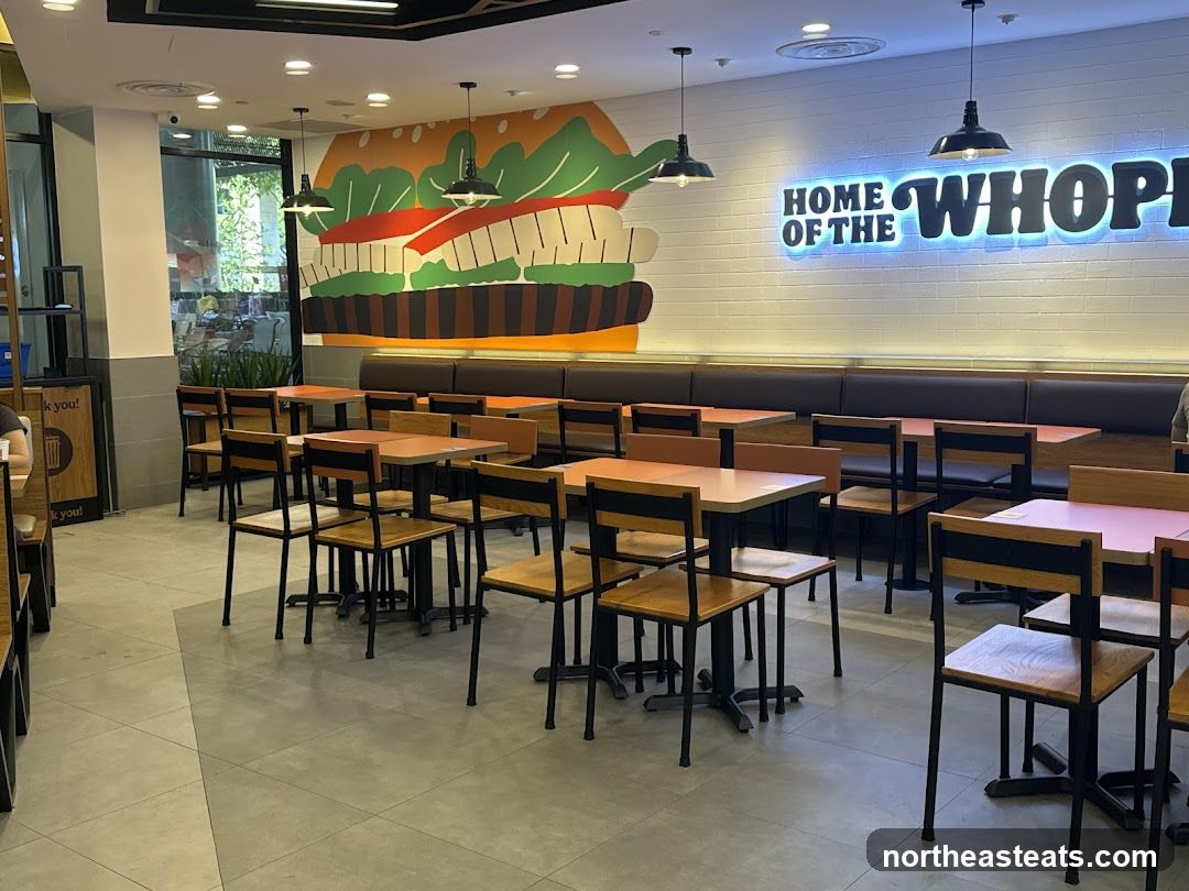 Burger Restaurant Interior