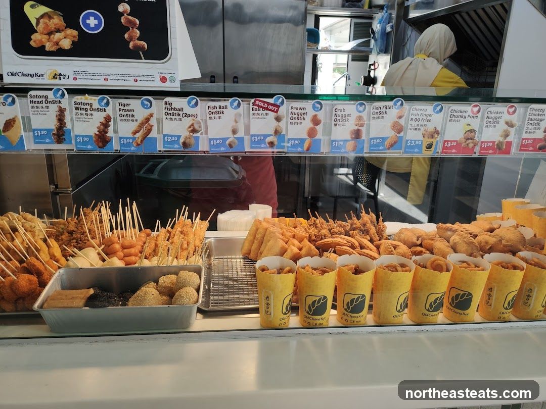 Fried Snacks Display
