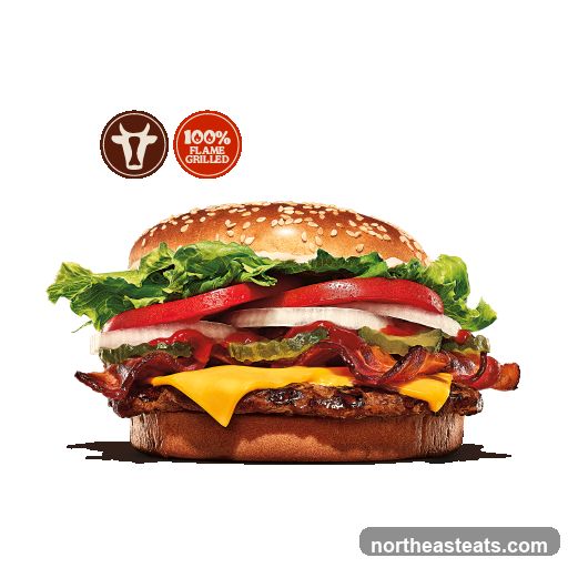 Burger with Bacon and Cheese
