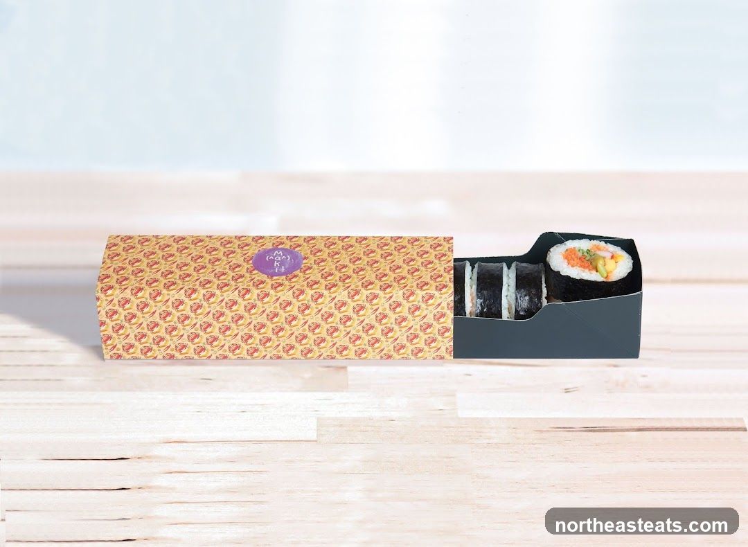 Sushi Rolls in Packaging