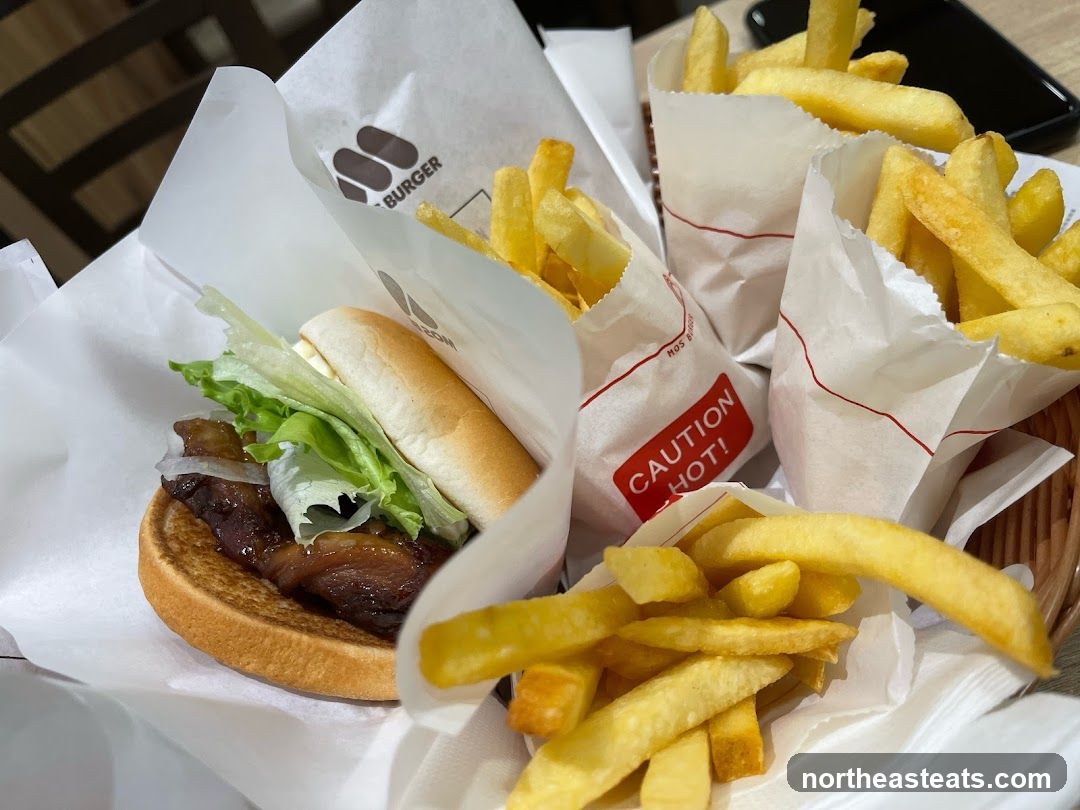 Burger and Fries