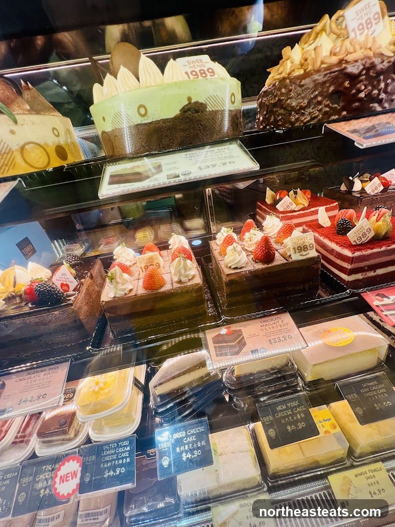 Assortment of Cakes and Desserts