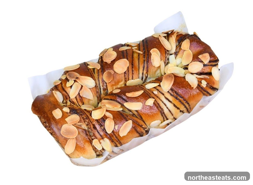 Almond Chocolate Swirl Bread