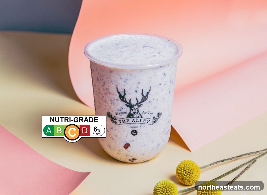 The Alley Drink with Nutri-Grade Label