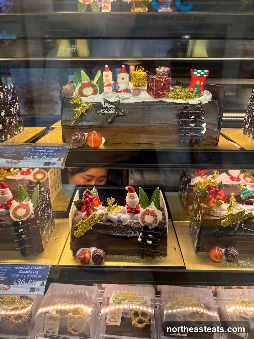 Christmas Chocolate Logs