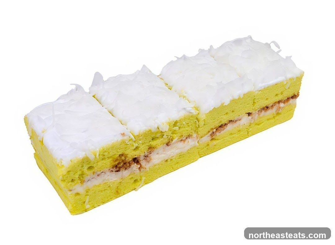Coconut Cake Slices