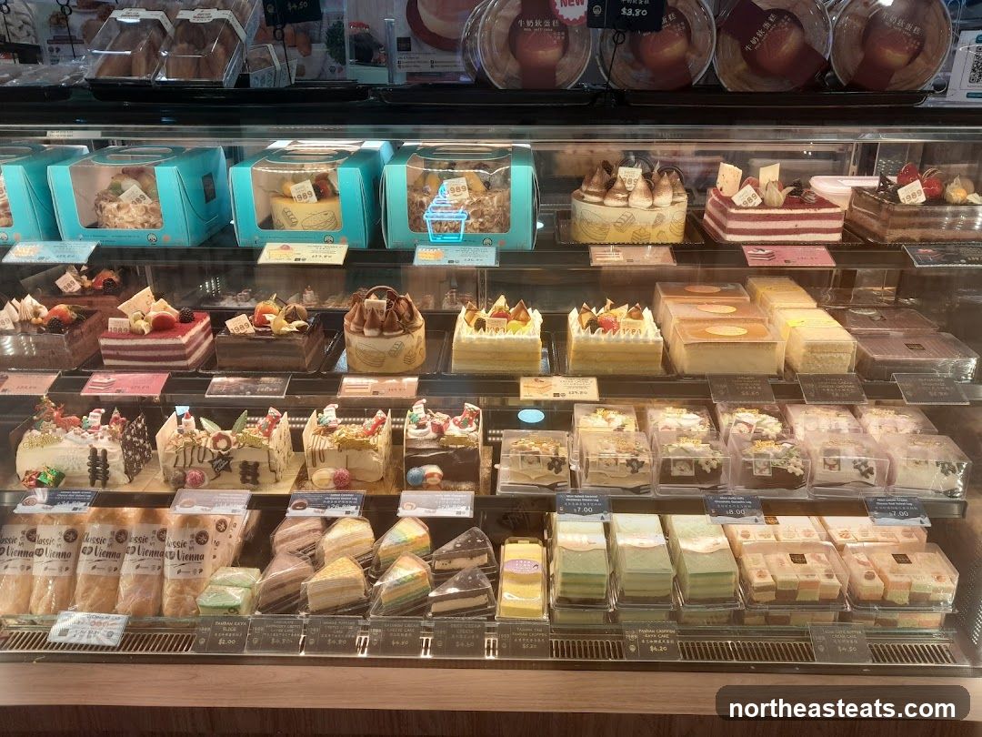 Cakes and Pastries Display