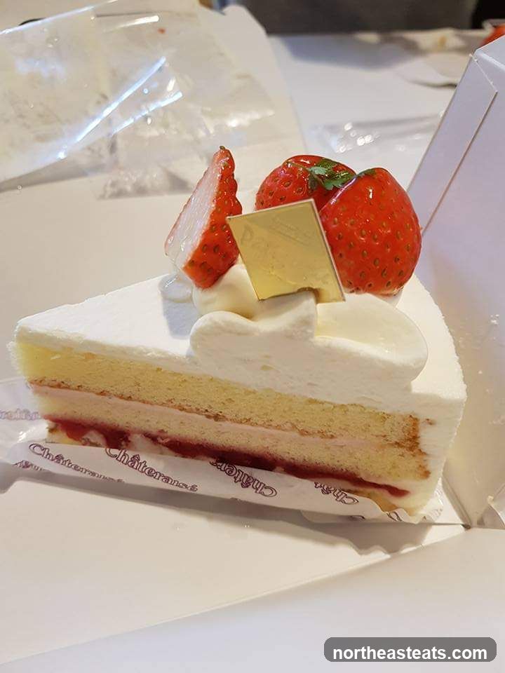 Strawberry Shortcake Slice