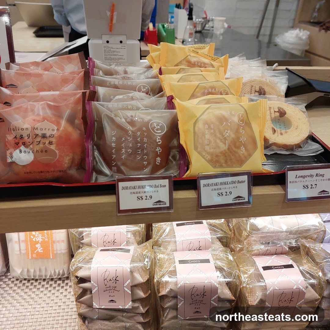 Assortment of Japanese Pastries