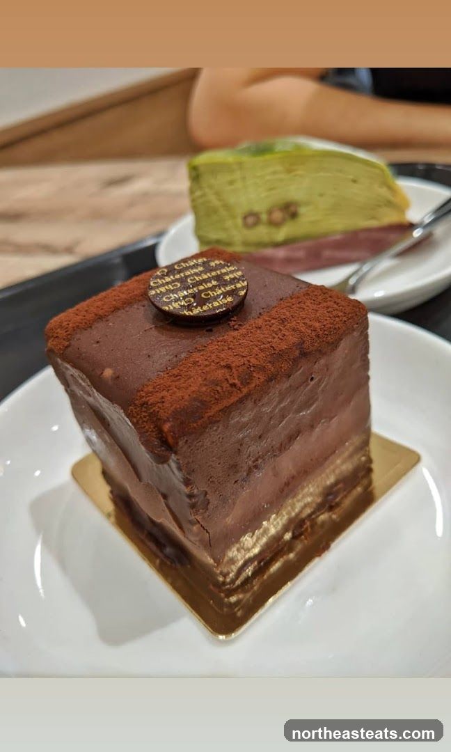 Chocolate Cake Slice