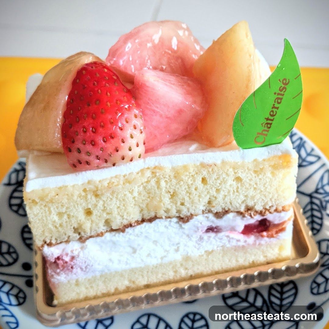 Fruit Cake Slice