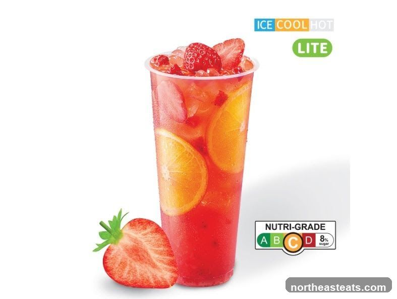Strawberry and Orange Drink
