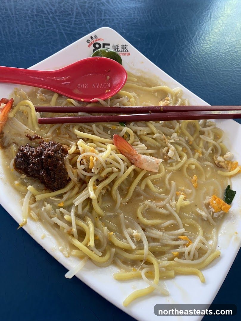 Noodles with Shrimp and Chili Paste