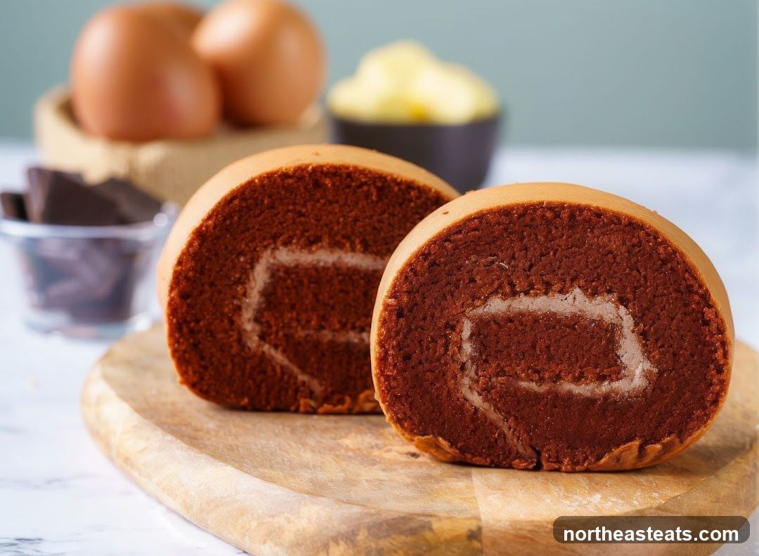 Chocolate Swiss Roll