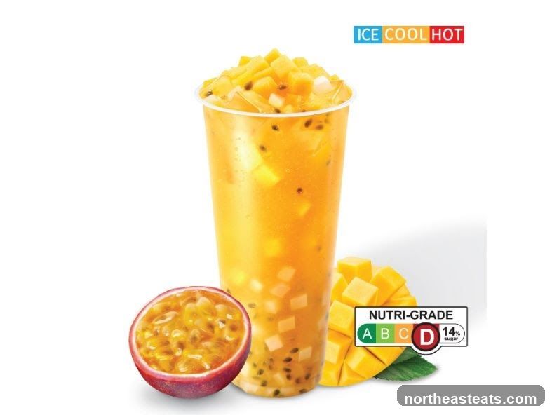 Mango Passion Fruit Drink
