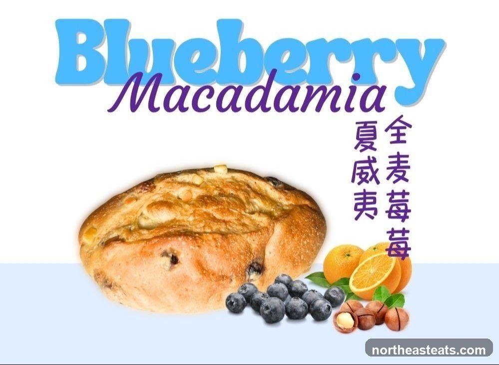 Blueberry Macadamia Bread