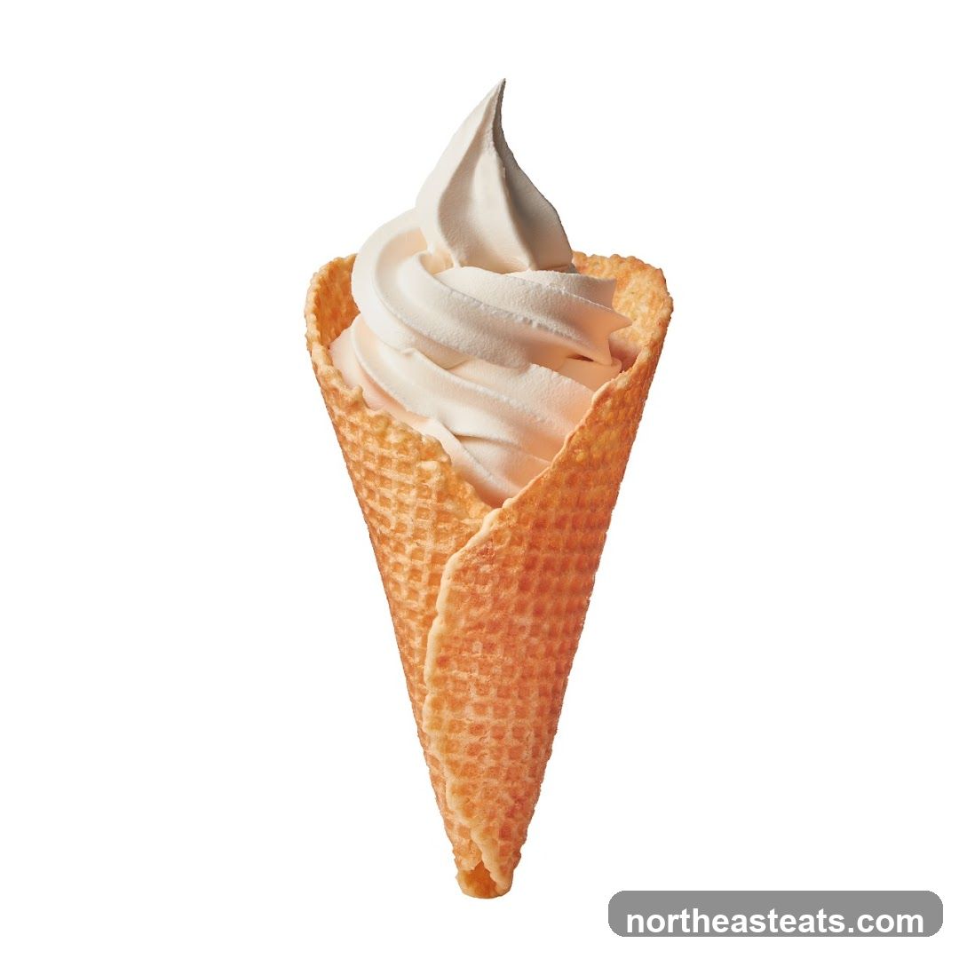 Soft Serve Ice Cream Cone
