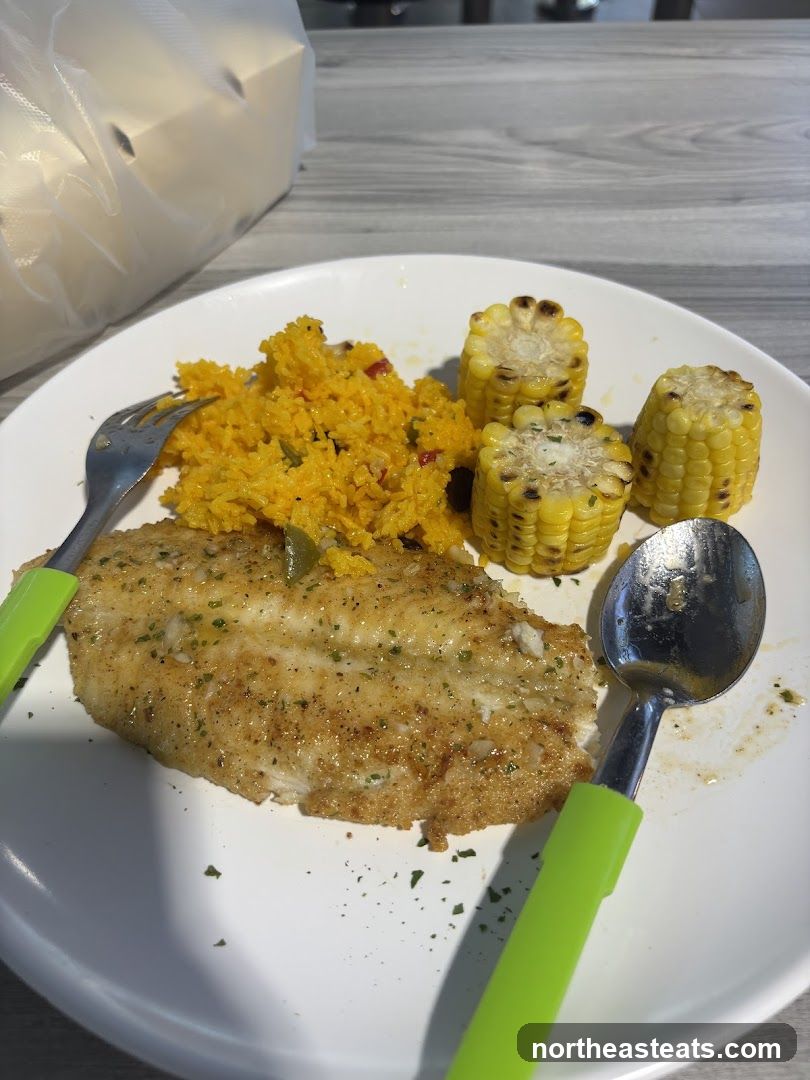 Fish and Rice Meal