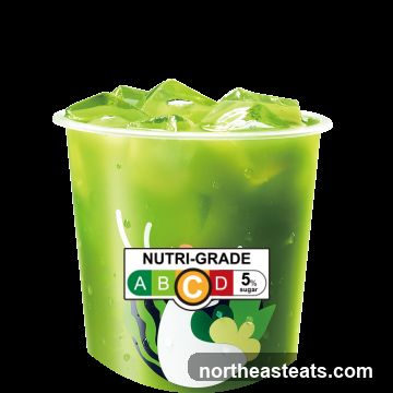 Green Drink with Nutri-Grade Label