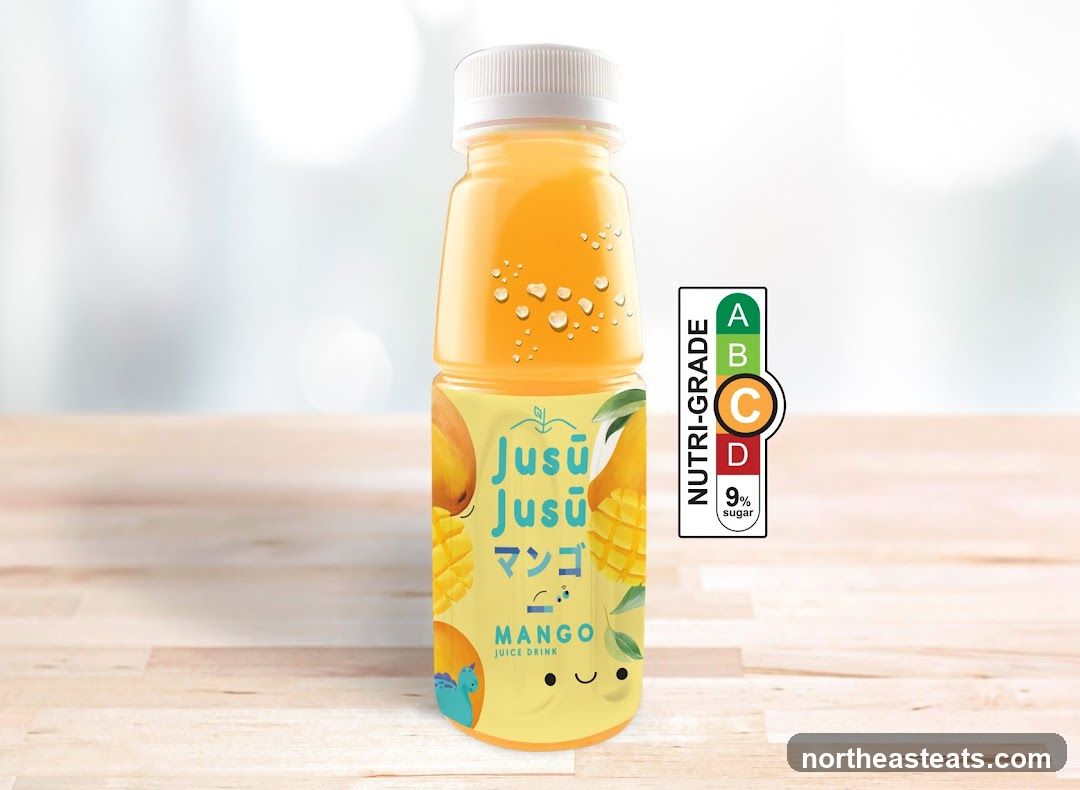 Mango Juice Drink Bottle