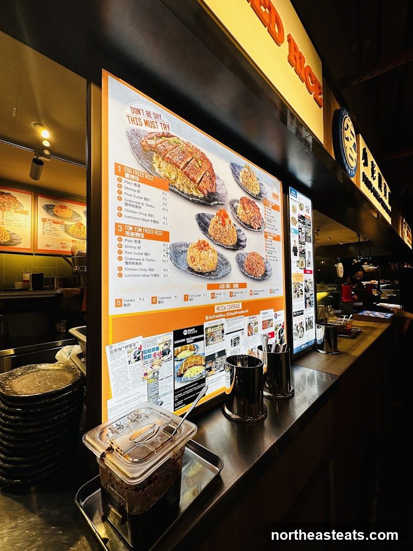 King Fried Rice Menu