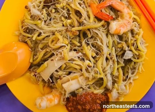 Yi Ji Fried Hokkien Prawn Mee