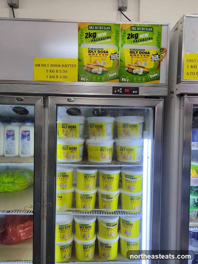 Refrigerated Display of Idly Dosa Batter