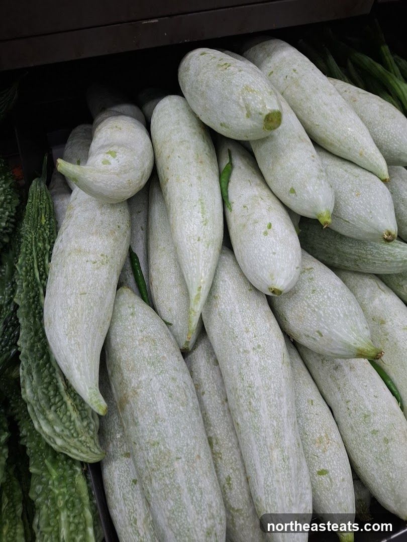 Snake Gourds and Bitter Melons