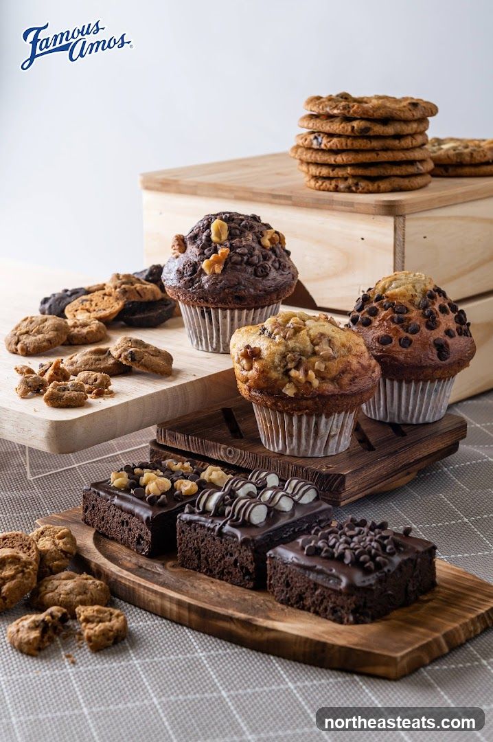 Famous Amos Cookies and Muffins