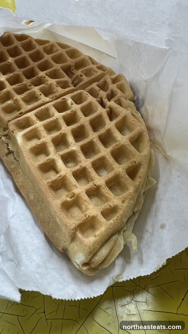 Two waffles