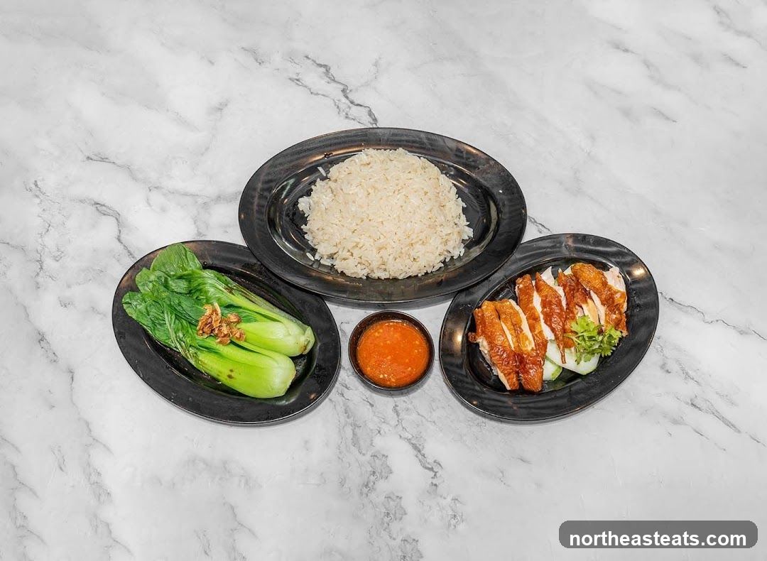 Hainanese Chicken Rice