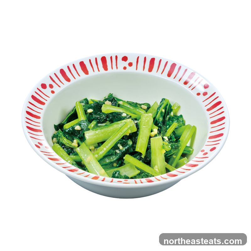 Stir-fried Greens with Garlic