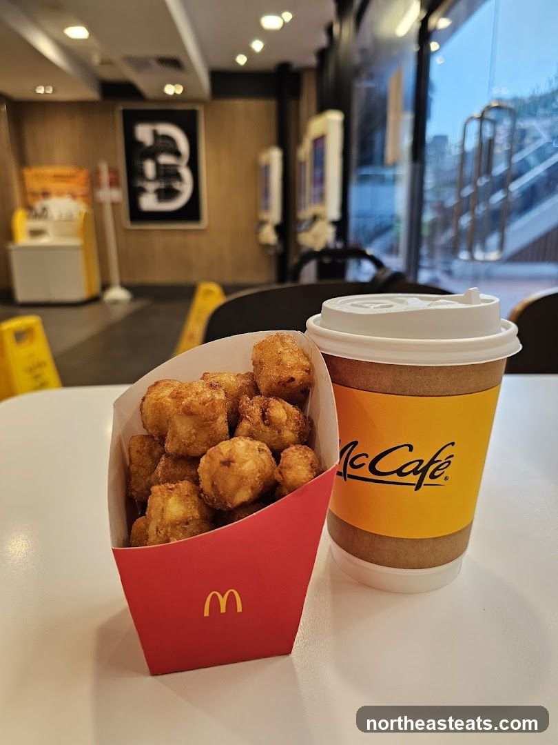 McDonald's McCafe and Hash Browns