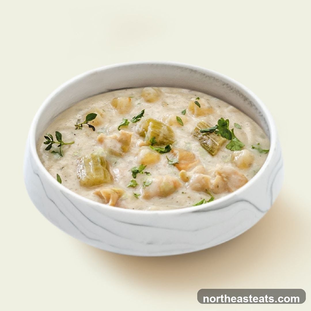 Creamy Chicken and Vegetable Soup