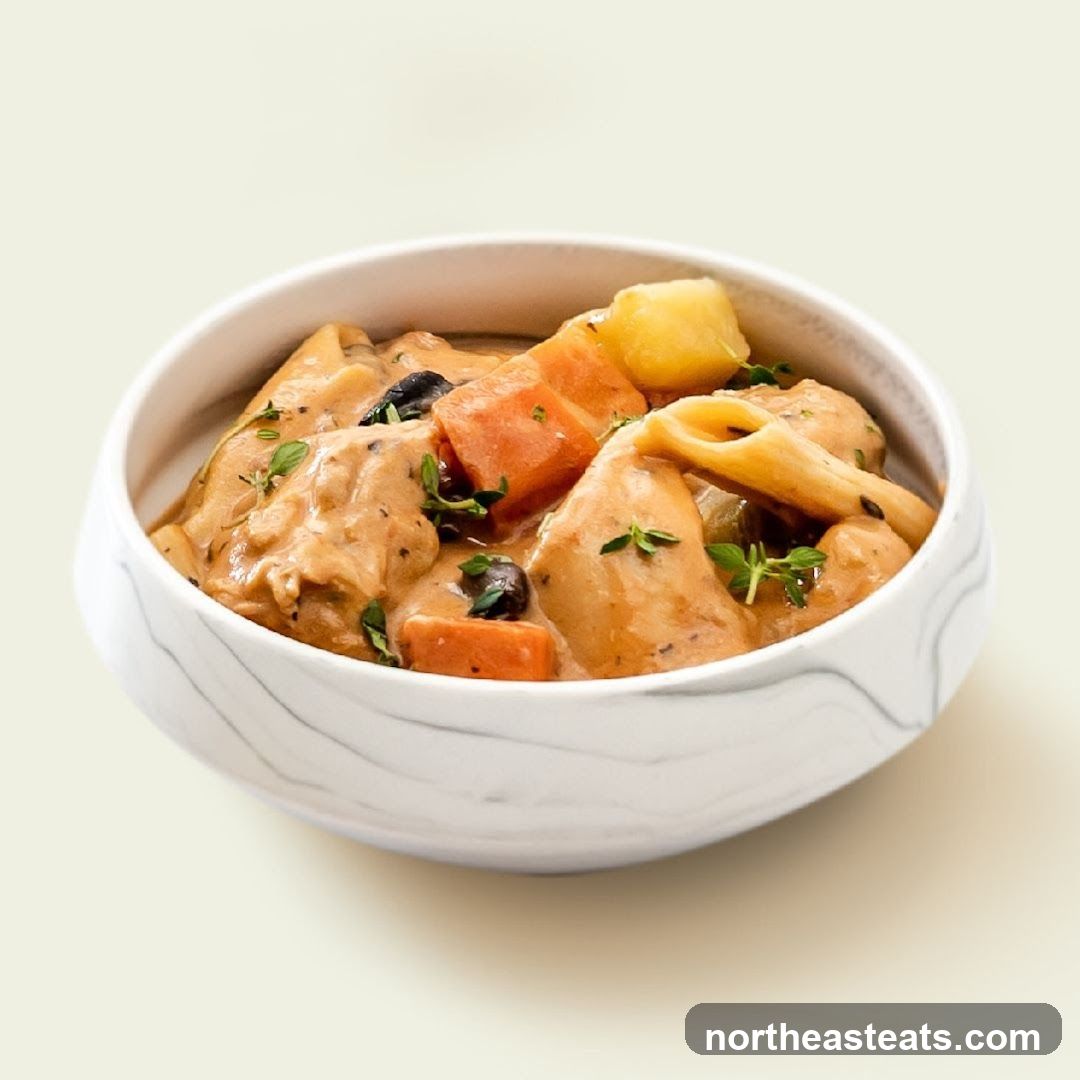 Chicken Stew with Pasta